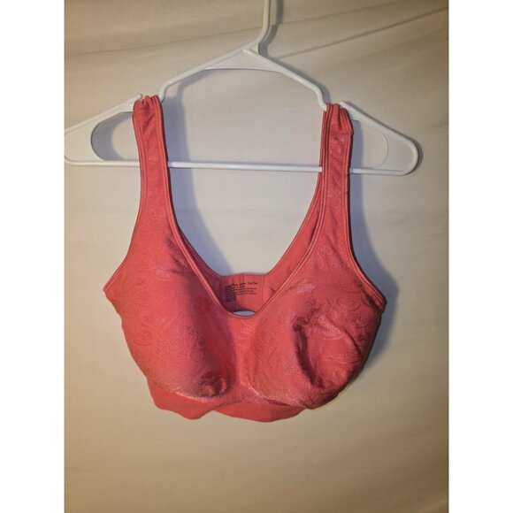 Bali Womens Pink Soft Cup Bra womens Plus Size 2XL Stretch Stretch - Picture 1 of 2